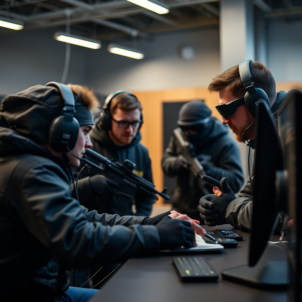 Magyar eSports edző Counter Strike játékmenetet elemez csapattagokkal professzionális edzési környezetben